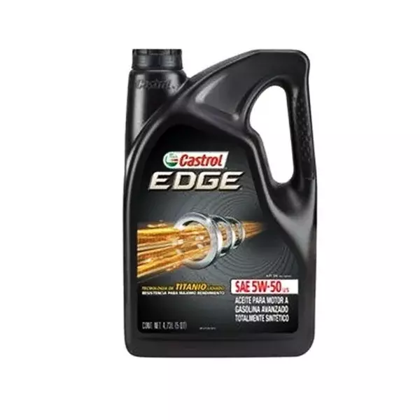 Castrol EDGE SAE 5w-50 de 4,73 L.