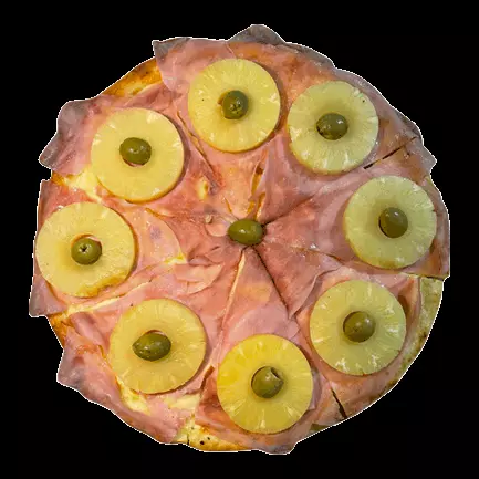 Ananá con jamón