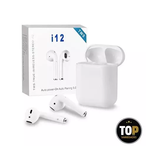 Fone De Ouvido Sem Fio Wireless I12 Tws 5.0