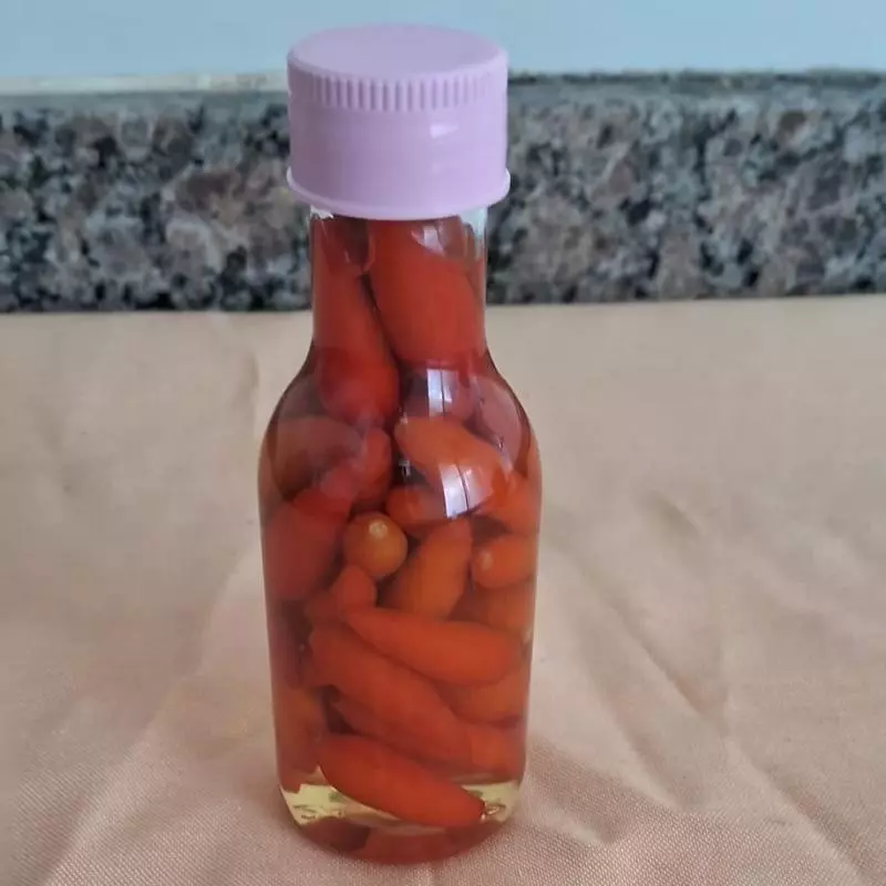 Pimenta Curtida c/ Cachaça (Marli)