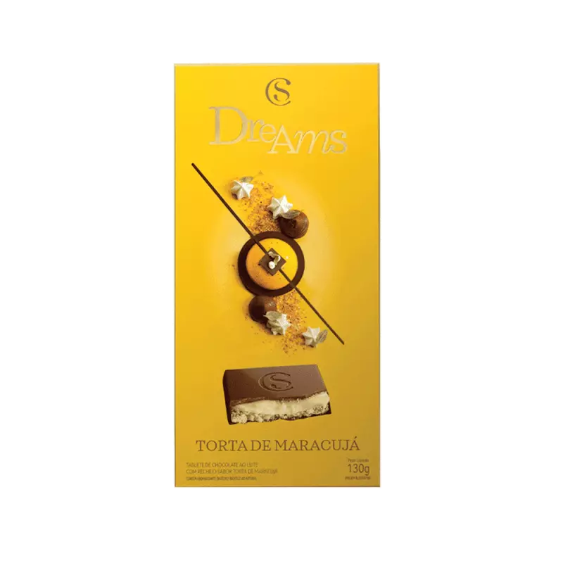 Tablete dreams de maracujá 130g
