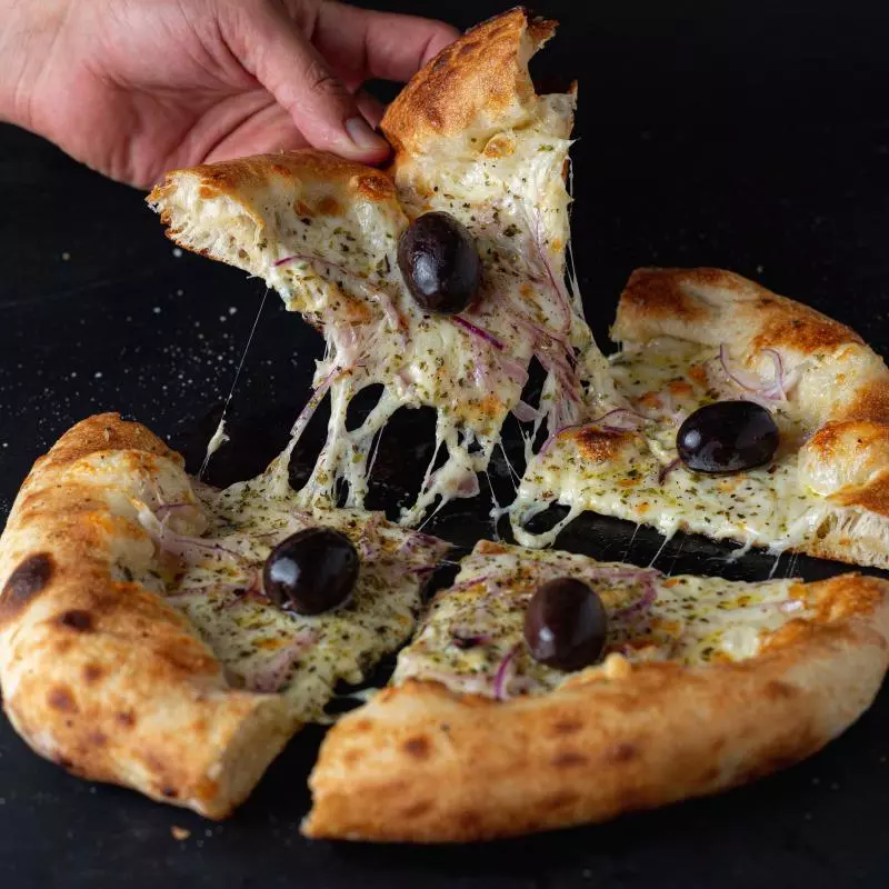 Pizza Cebolla a la crema