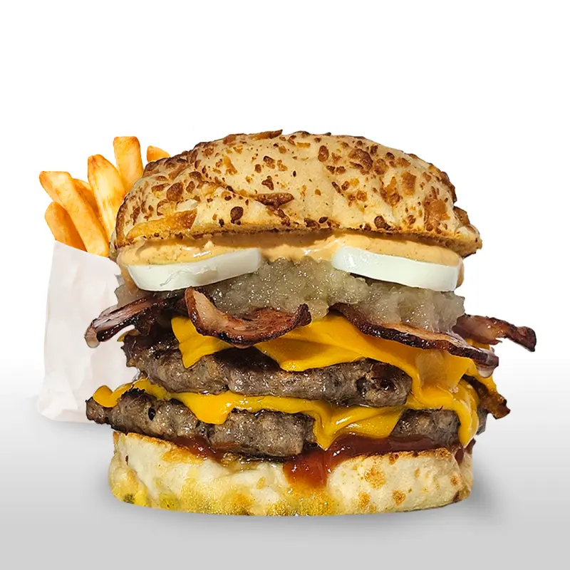 Vincent doble con papas