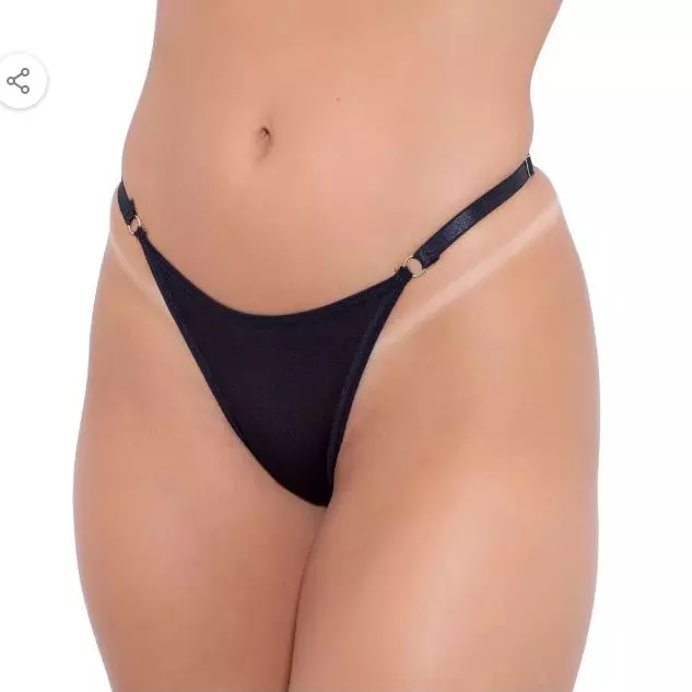 Calcinha fio dental com regulagem