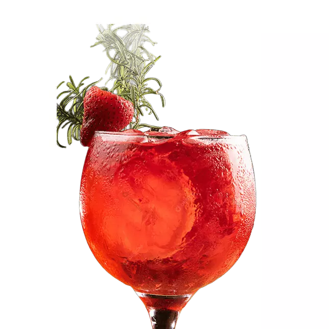 CAIPIRINHA DE MORANGO