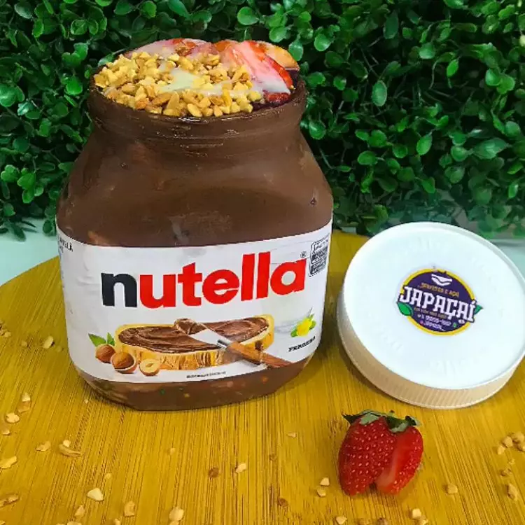 Açaí no pote de Nutella 650G