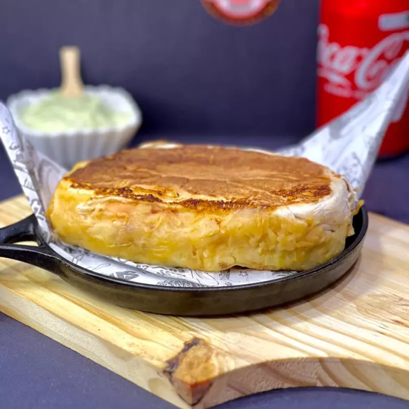 Dog Prensado com 1 salsicha