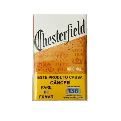 CHESTERFIELD RED CARTELA 10 UNIDADES
