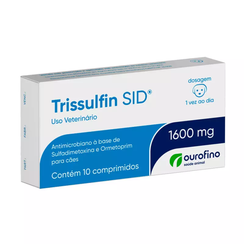 Trissulfin SID 1600mg Antibiótico