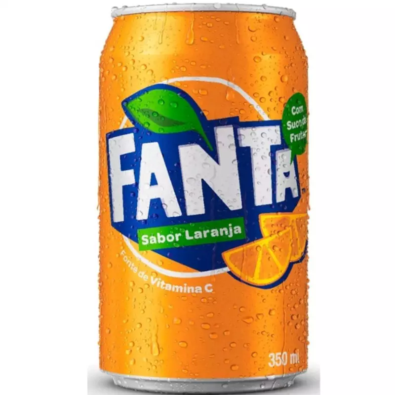 Fanta lata de 350 ml