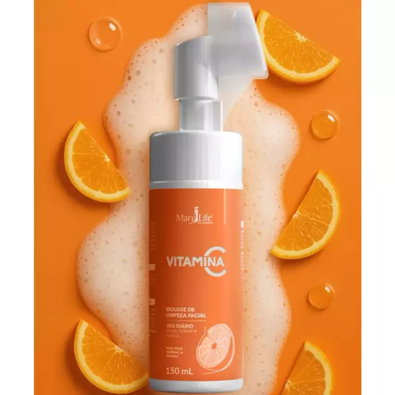 Mousse Micelar Vitamina C Mary Life