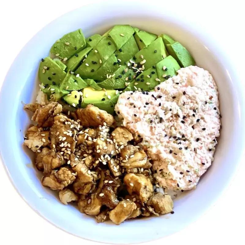Poke Chicken Teriyaki