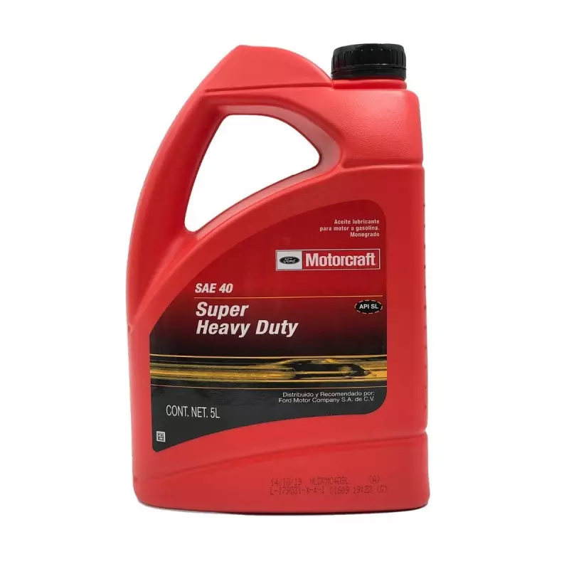 Motorcraft SAE 40 de 5 litros.