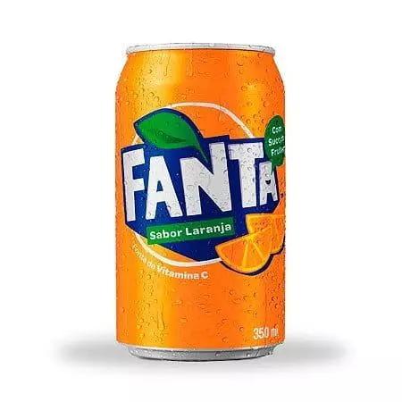 Fanta laranja mini