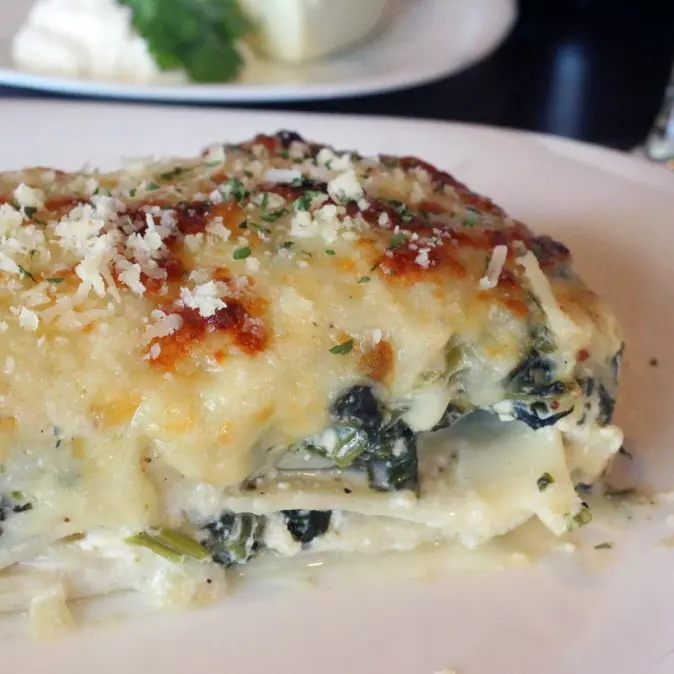 LASAÑA DE ESPINACA
