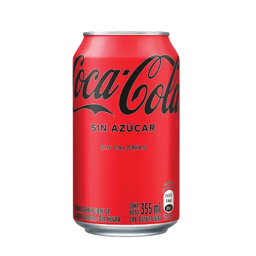 Refresco de lata Coca Cola Zero