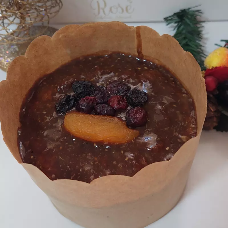 Panetone de frutas secas