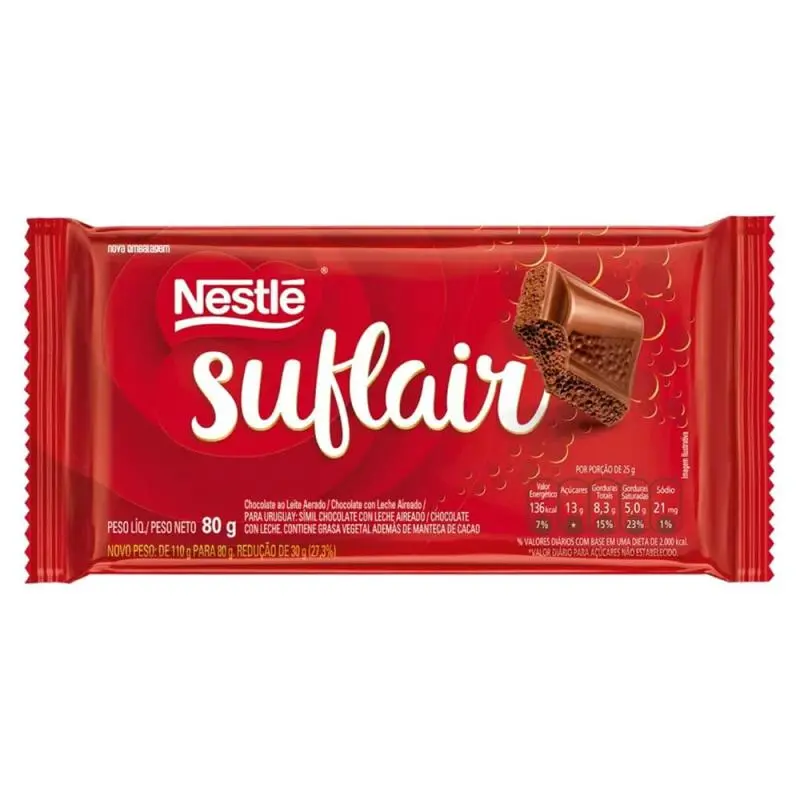 Barra Nestlé SUFLAIR