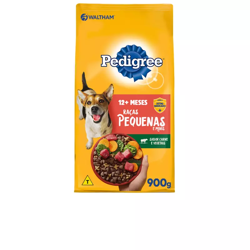 Pedigree Adulto Raças Peq Carne e ve
