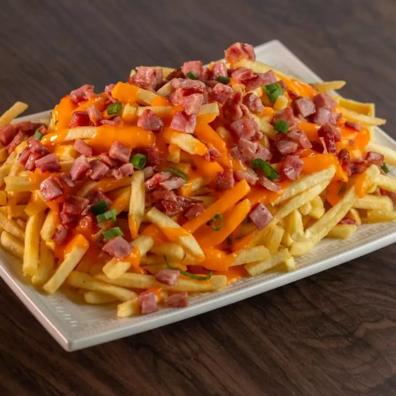 Fritas com Cheddar Bacon 1kg