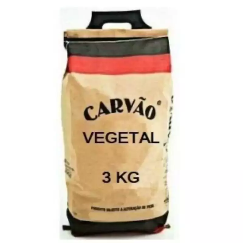 Carvão 3kg Vegetal