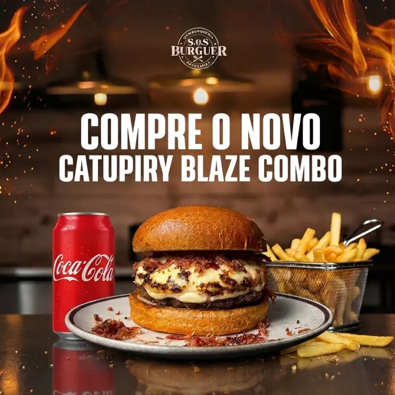Combo Catupiry Blaze