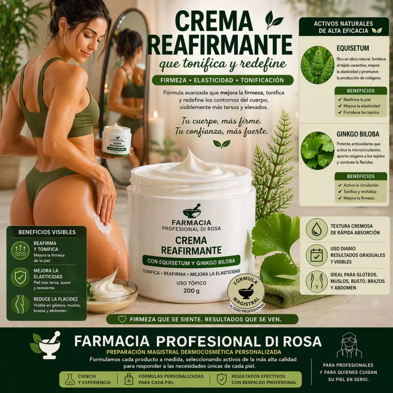 Crema reafirmante GLUTEOS y BUSTO