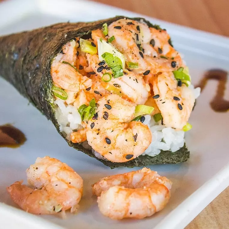 Temaki de Camarão Natural