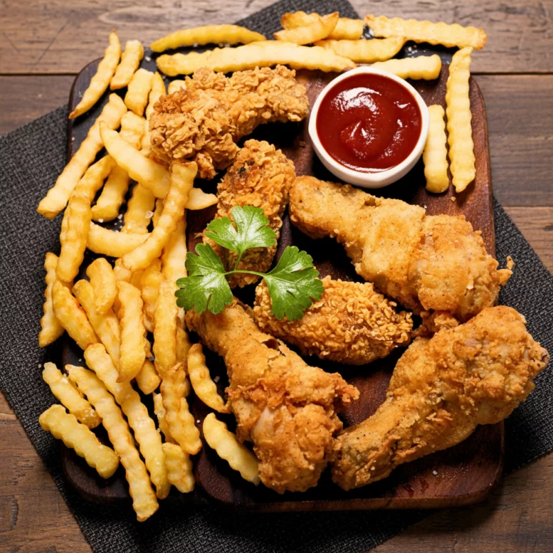 Combo Truto de Ala + Papas fritas