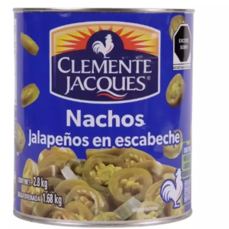 Jalapeños en rodajas en escabeche