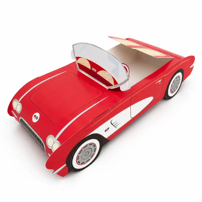 Caja carro roja RG0906