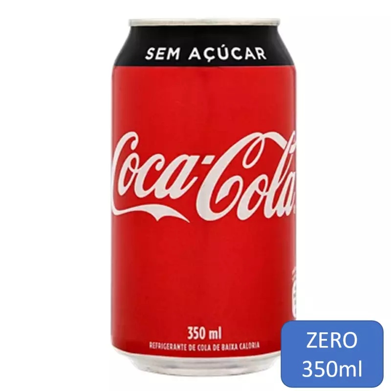 COCA COLA LATA 350 ML ZERO AÇUCAR
