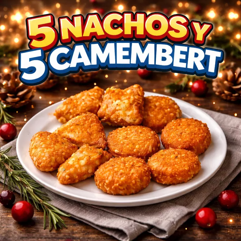 5 NACHOS +5 CAMEMBERT