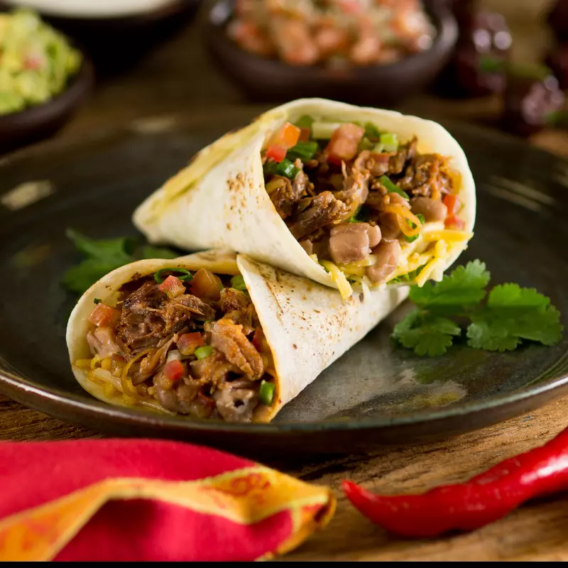 BURRITO - CHILLI BEANS