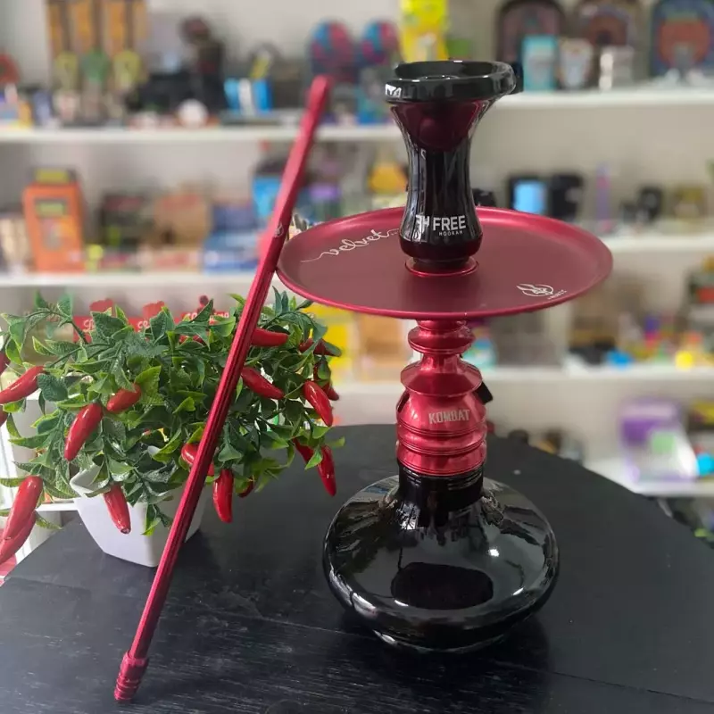 Narguilé Kombat Red/Black