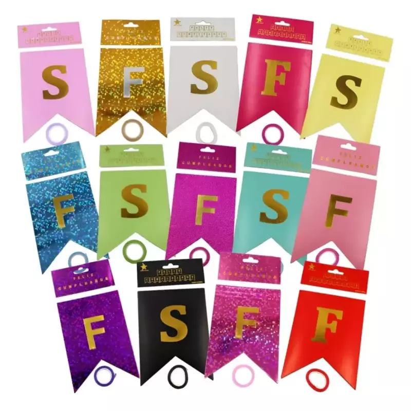 Banderines Feliz Cumpleaños