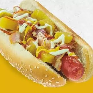 Hot-dog Hawaiian