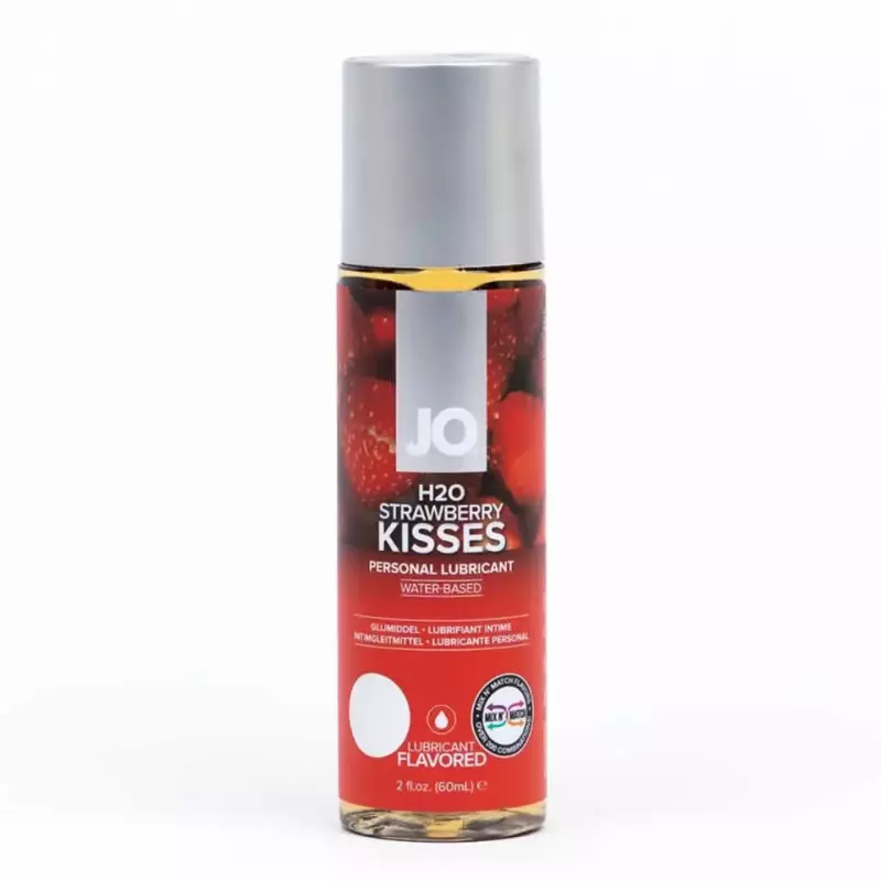 LUB COMESTIBLE H2O - FRESA 60ML