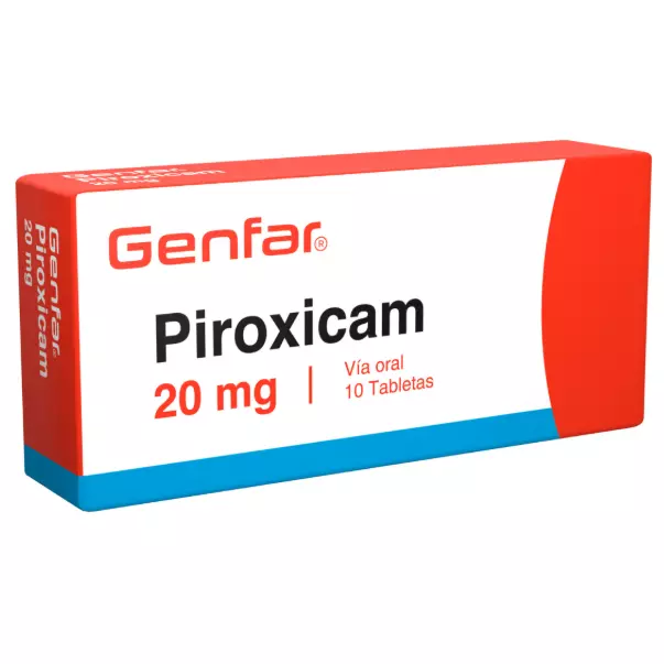 PIROXICAM 20MG CAJA X 10 CAPSULAS