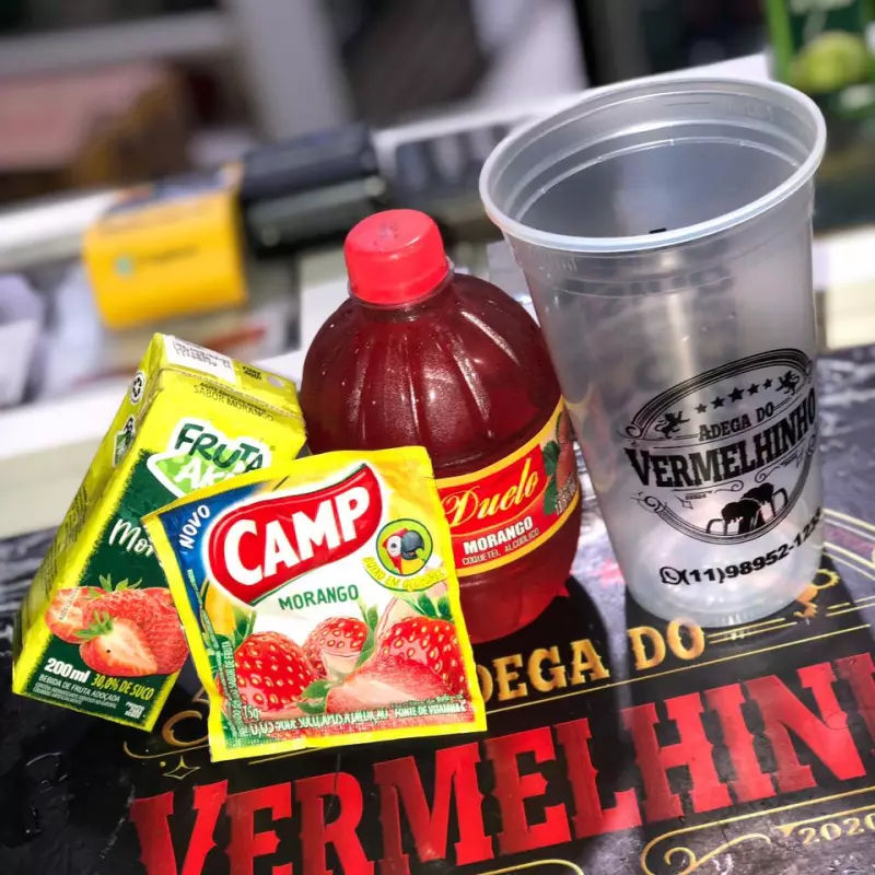 Drink Fusca Vermelho