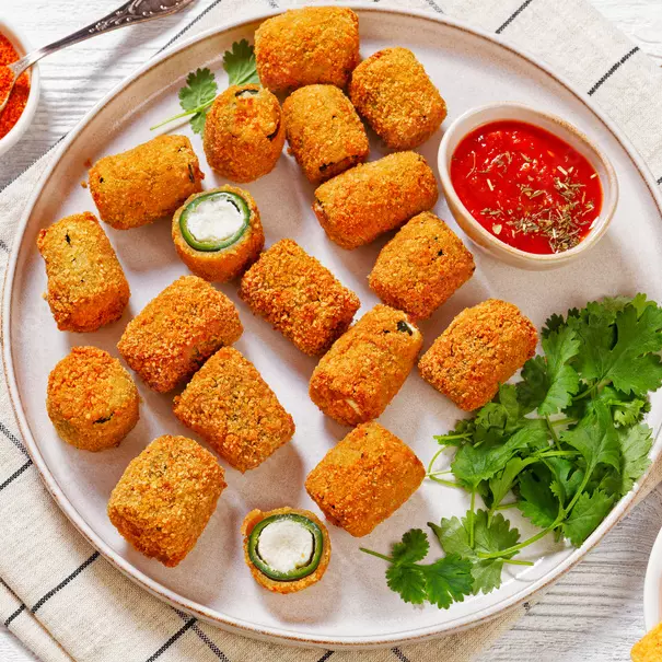 Jalapeño Relleno de Queso