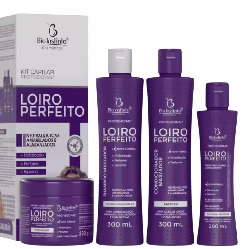 Kit Loiro perfeito Bio Instinto