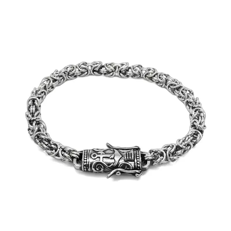 6mm Nautical Byzantine Bracelet