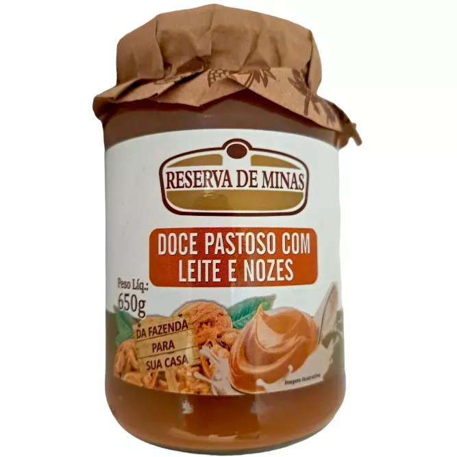 Doce Reserva de Minas 650g Nozes