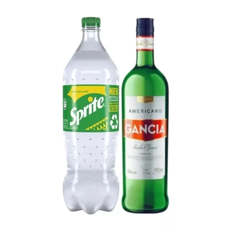 Gancia 750cc + Sprite 2.25L