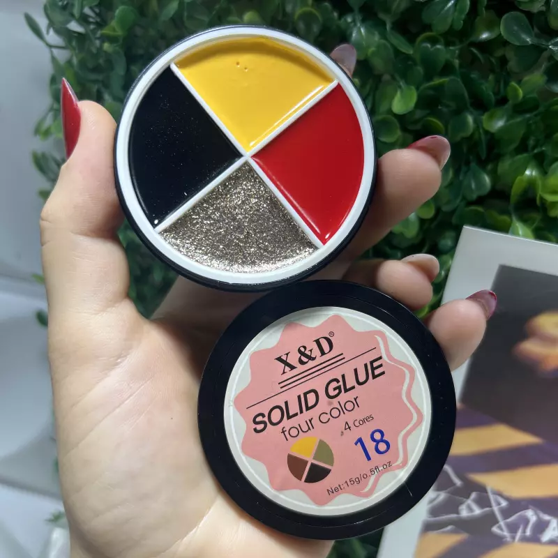 Paleta X&D 4 Cores Esmalte #18