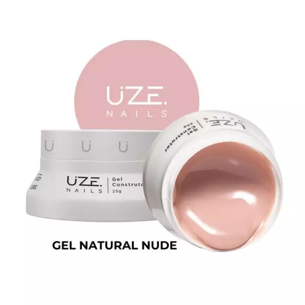 Gel UZE Nails Natural ( Nude )