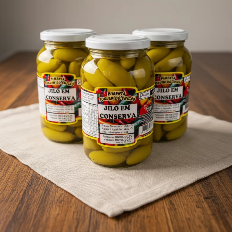 Jiló em Conserva