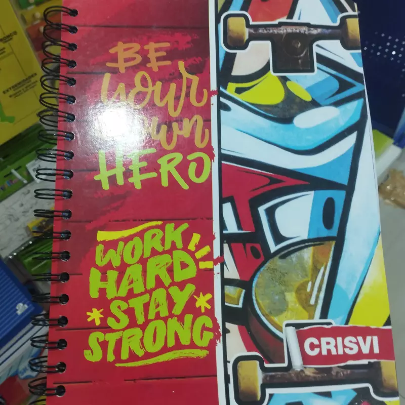 Libreta espiral para 6 materias