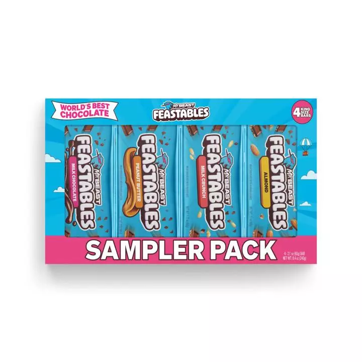 Feastables sampler pack